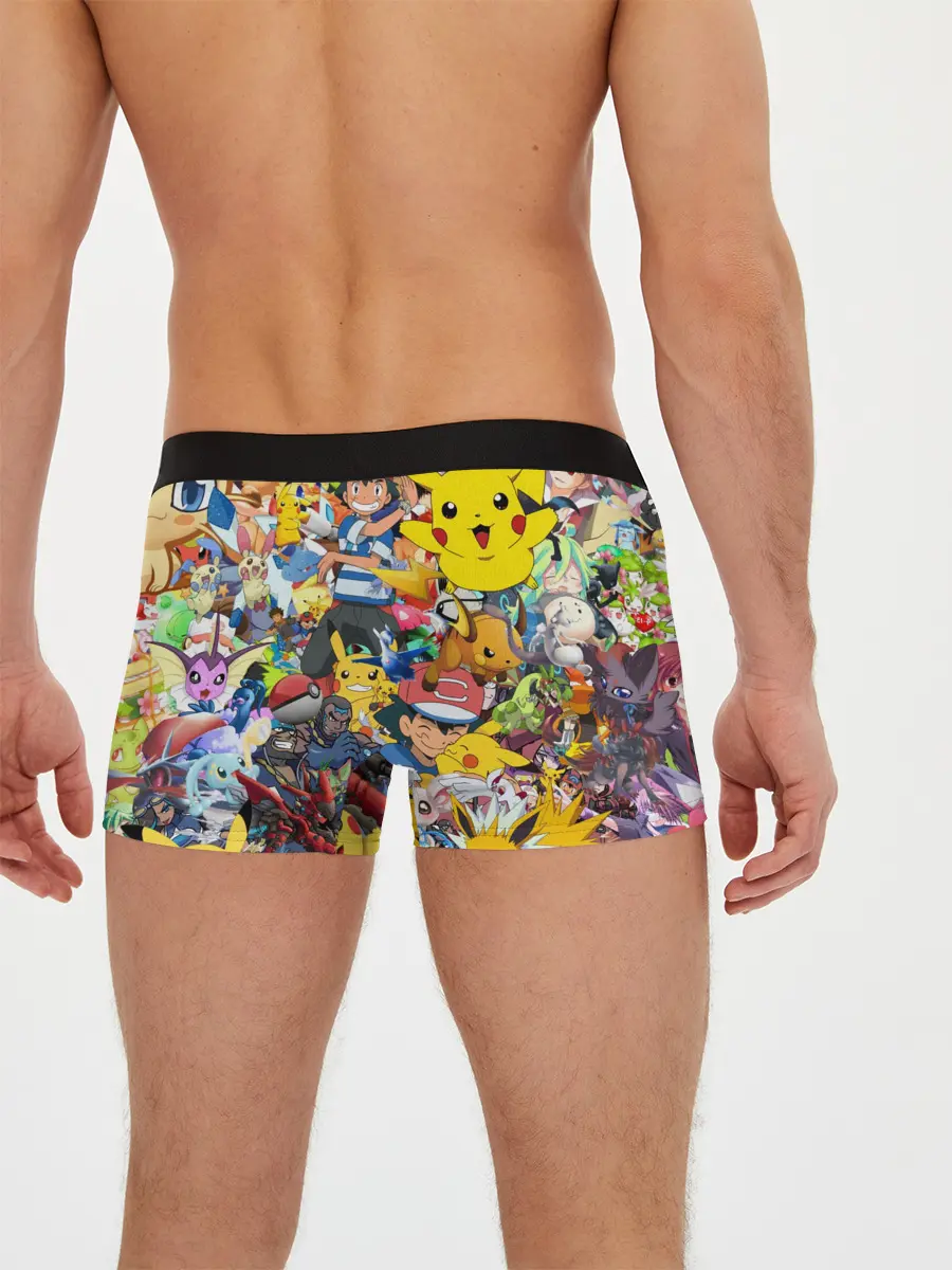 Мужские трусы боксеры / Pokemon
