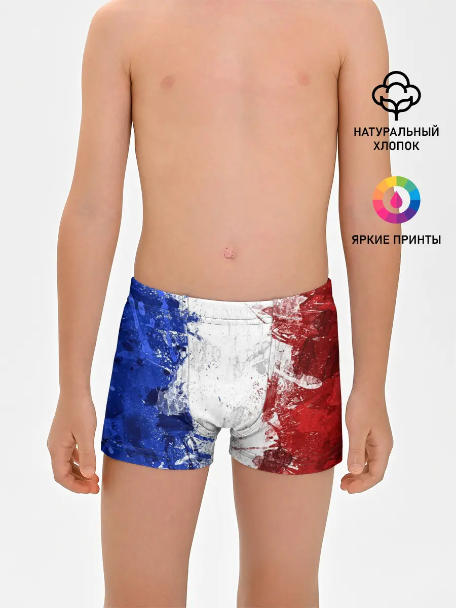 Трусы для мальчиков / BLUE WHITE & RED