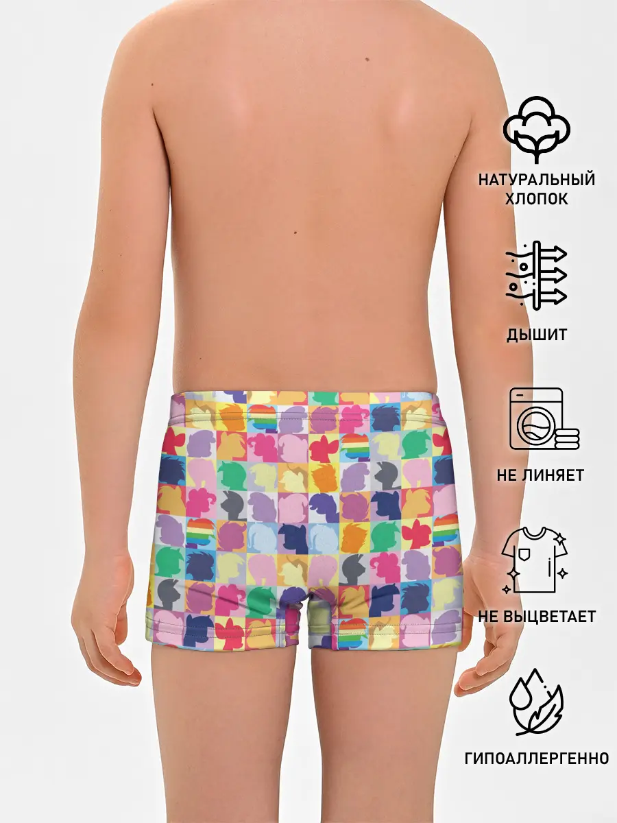 Трусы для мальчиков / Команда пони