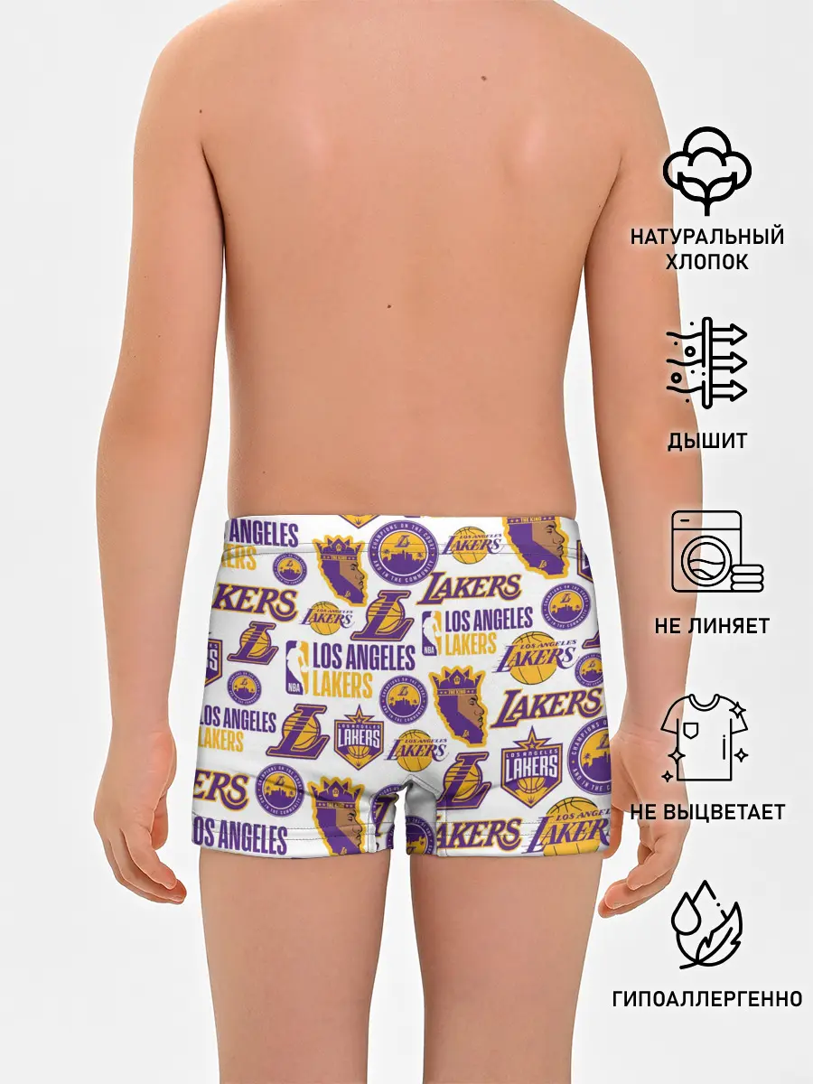 Трусы для мальчиков / LAKERS LOGO