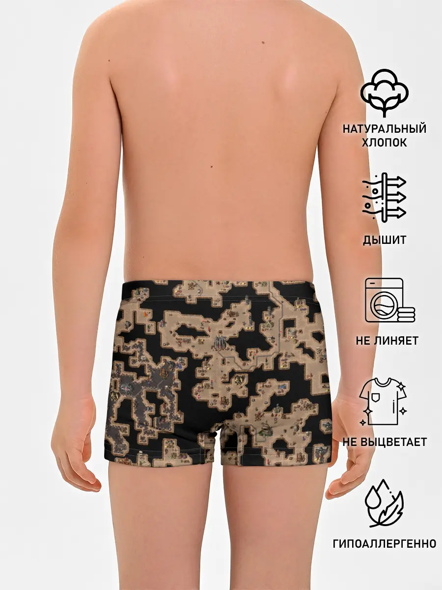 Трусы для мальчиков / Heroes III Dungeon Map