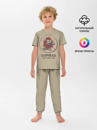 Детская пижама с брюками / Cuphead
