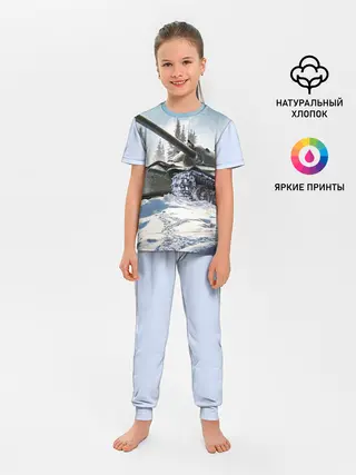 Детская пижама с брюками / танк