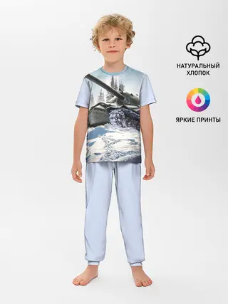 Детская пижама с брюками / танк