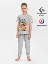 Детская пижама с брюками / Cat and Robot