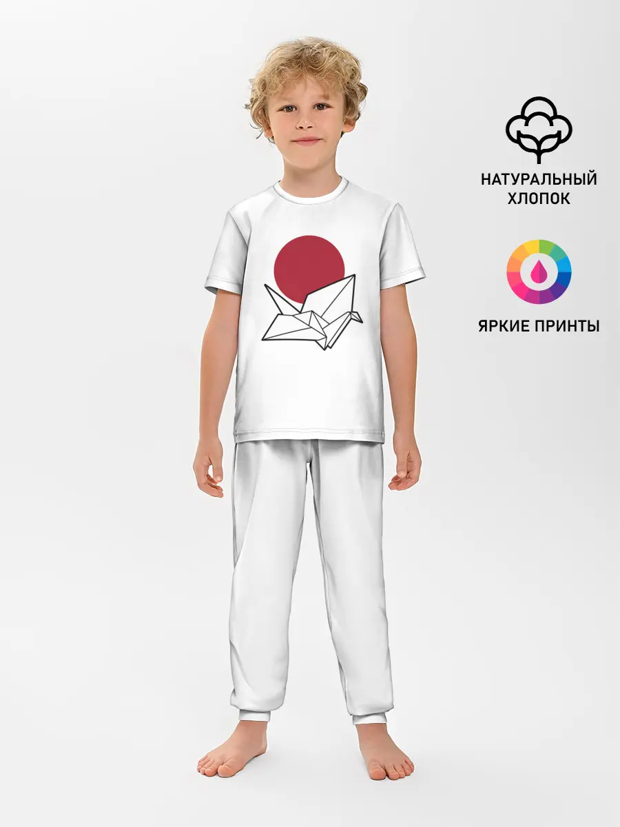 Детская пижама с брюками / БУМАЖНЫЙ ЖУРАВЛЬ | PAPER CRANE