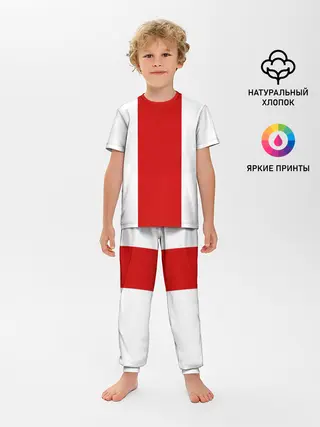 Детская пижама с брюками / Флаг Беларуси