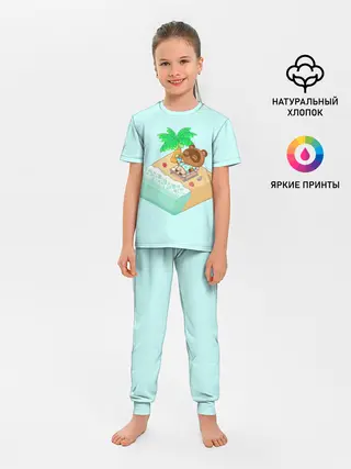 Детская пижама с брюками / Beach Crossing