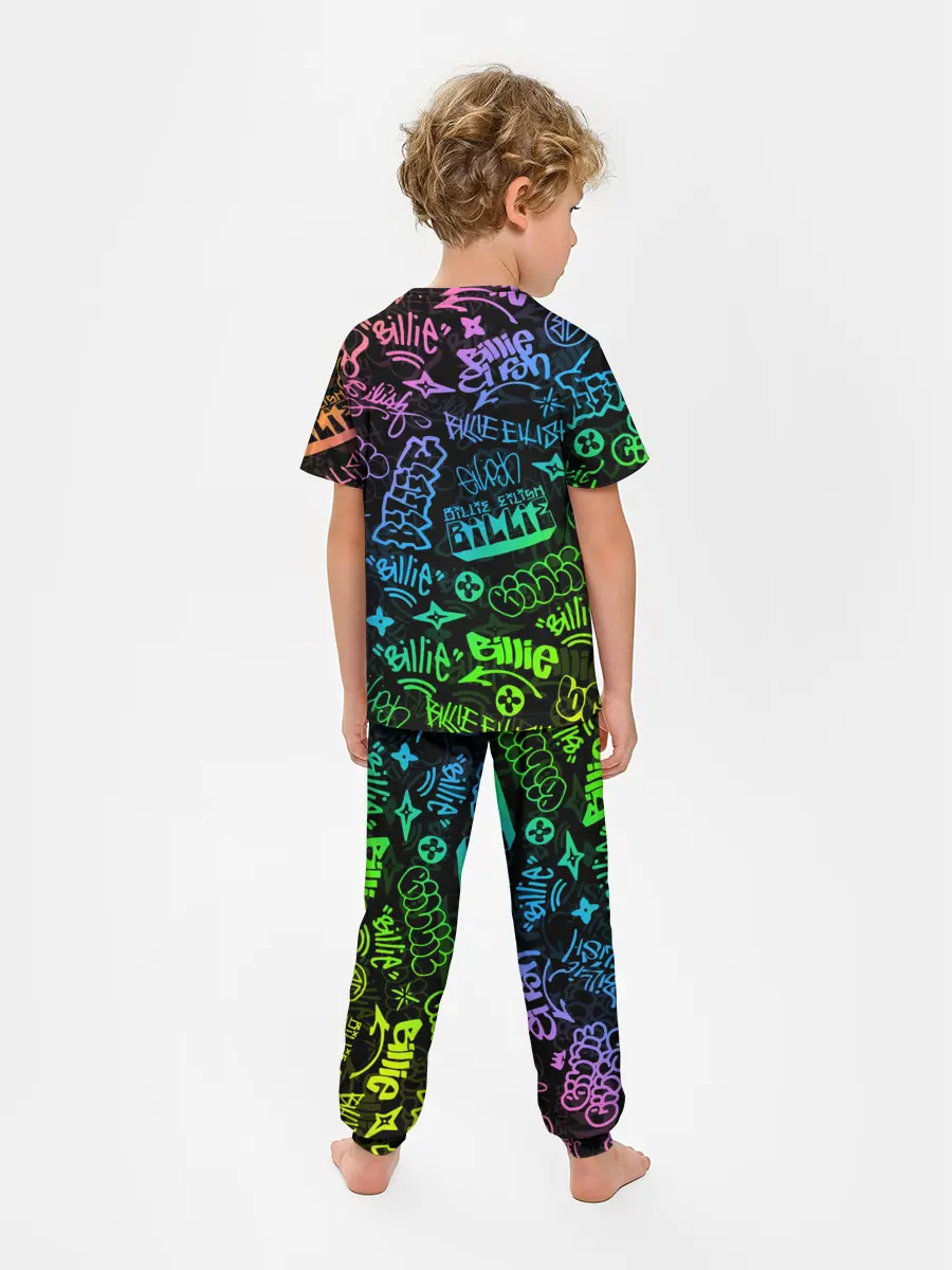 Детская пижама с брюками / BILLIE EILISH | БИЛЛИ АЙЛИШ