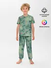 Детская пижама с брюками / Велосипед Текстура