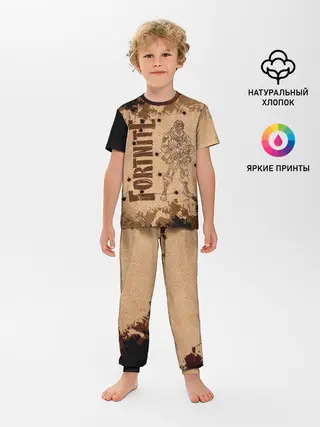 Детская пижама с брюками / Fortnite