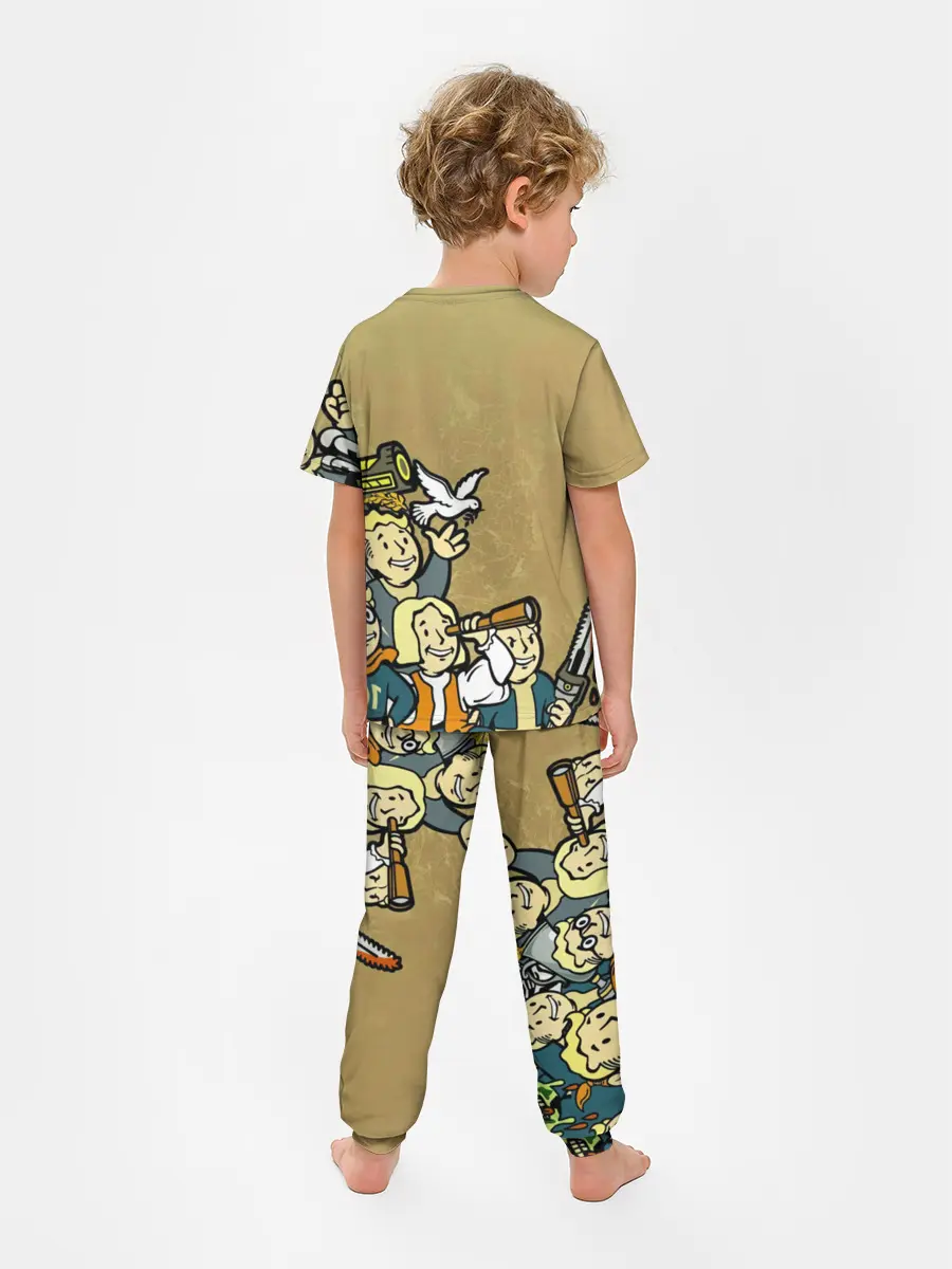 Детская пижама с брюками / Волтбои