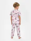 Детская пижама с брюками / Розовый фламинго