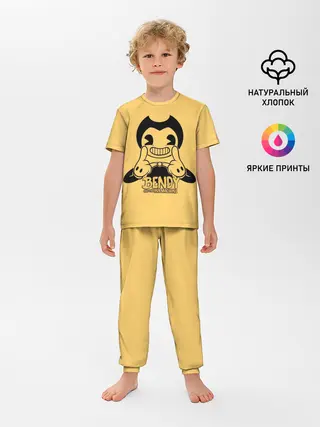 Детская пижама с брюками / Bendy And The Ink Machine
