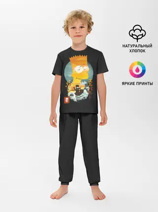 Детская пижама с брюками / Барт в Азии
