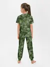 Детская пижама с брюками / Canvas Green Camo