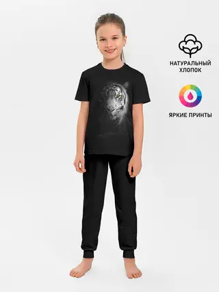 Детская пижама с брюками / БЕЛЫЙ ТИГР
