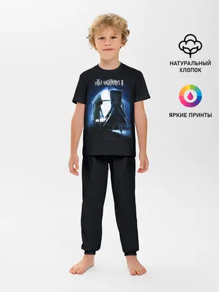 Детская пижама с брюками / Моно и Шестая