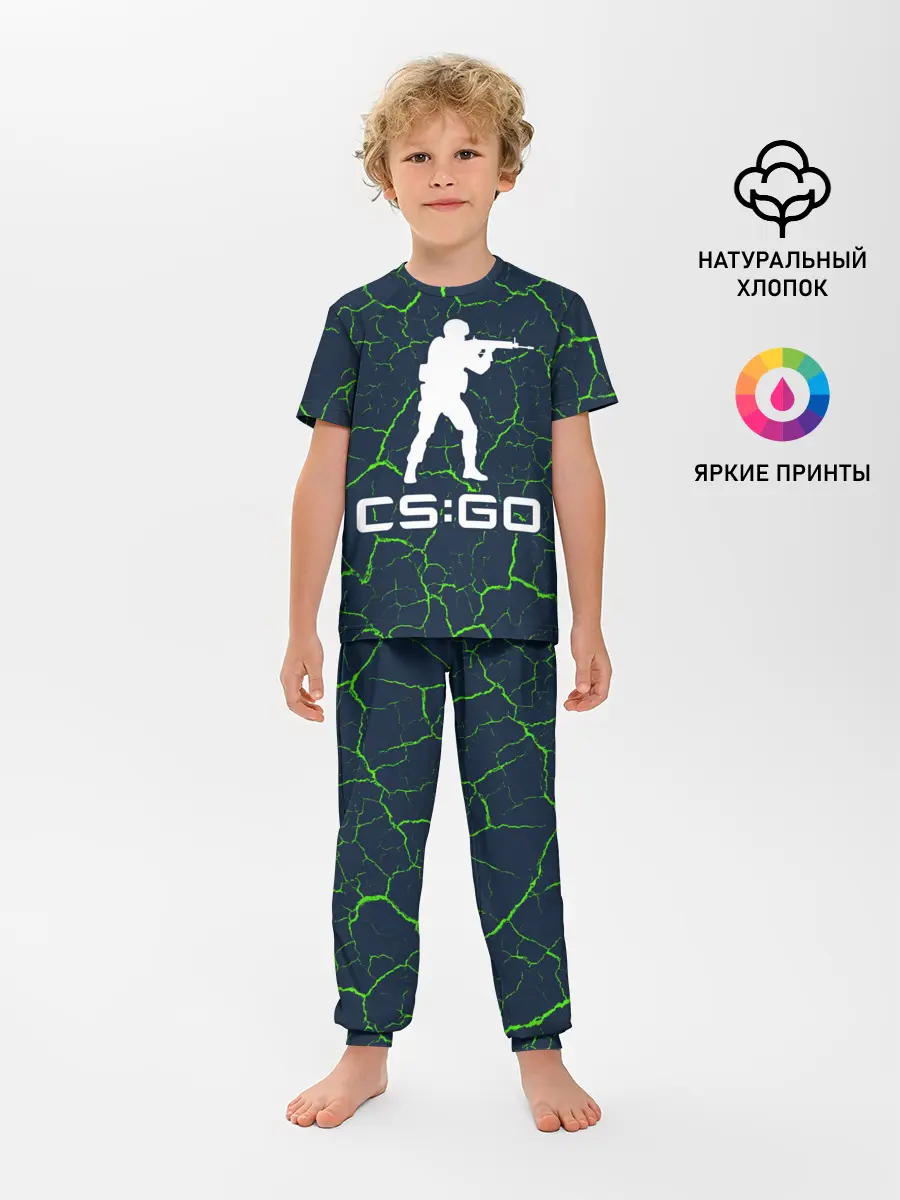 Детская пижама с брюками / CS GO | КС ГО