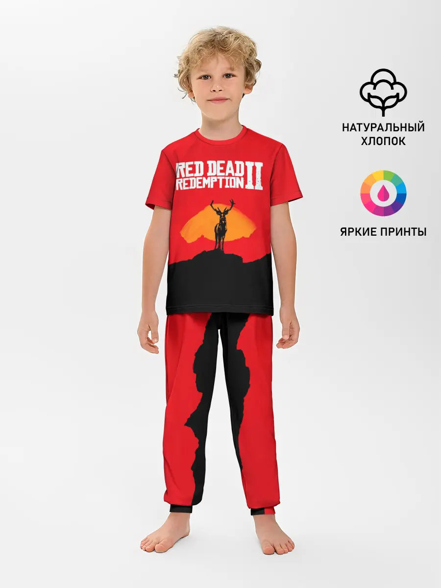 Детская пижама с брюками / RDR2