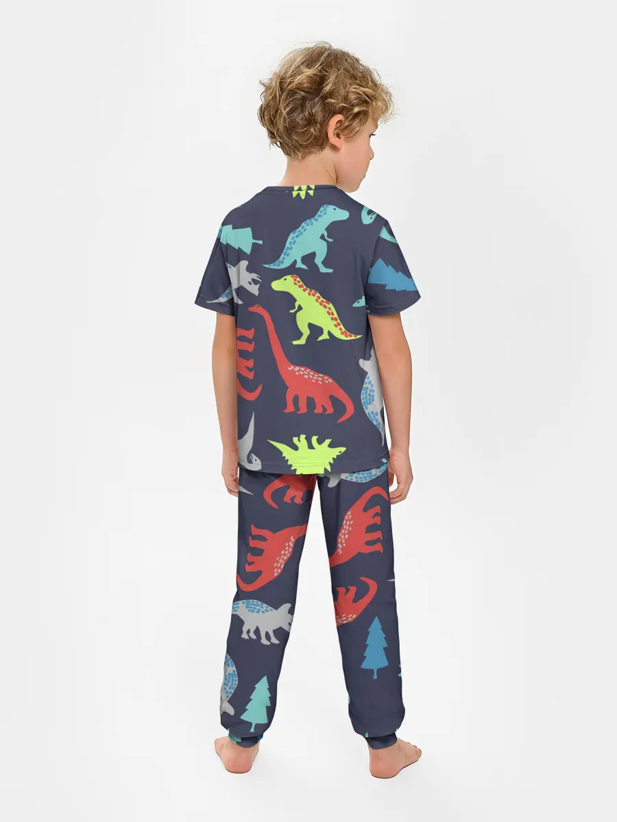 Детская пижама с брюками / Динозавры