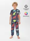 Детская пижама с брюками / Динозавры