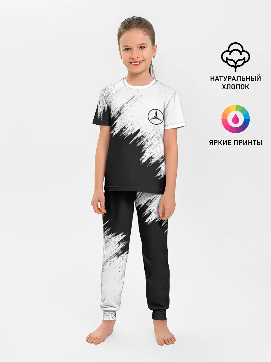 Детская пижама с брюками / Mercedes