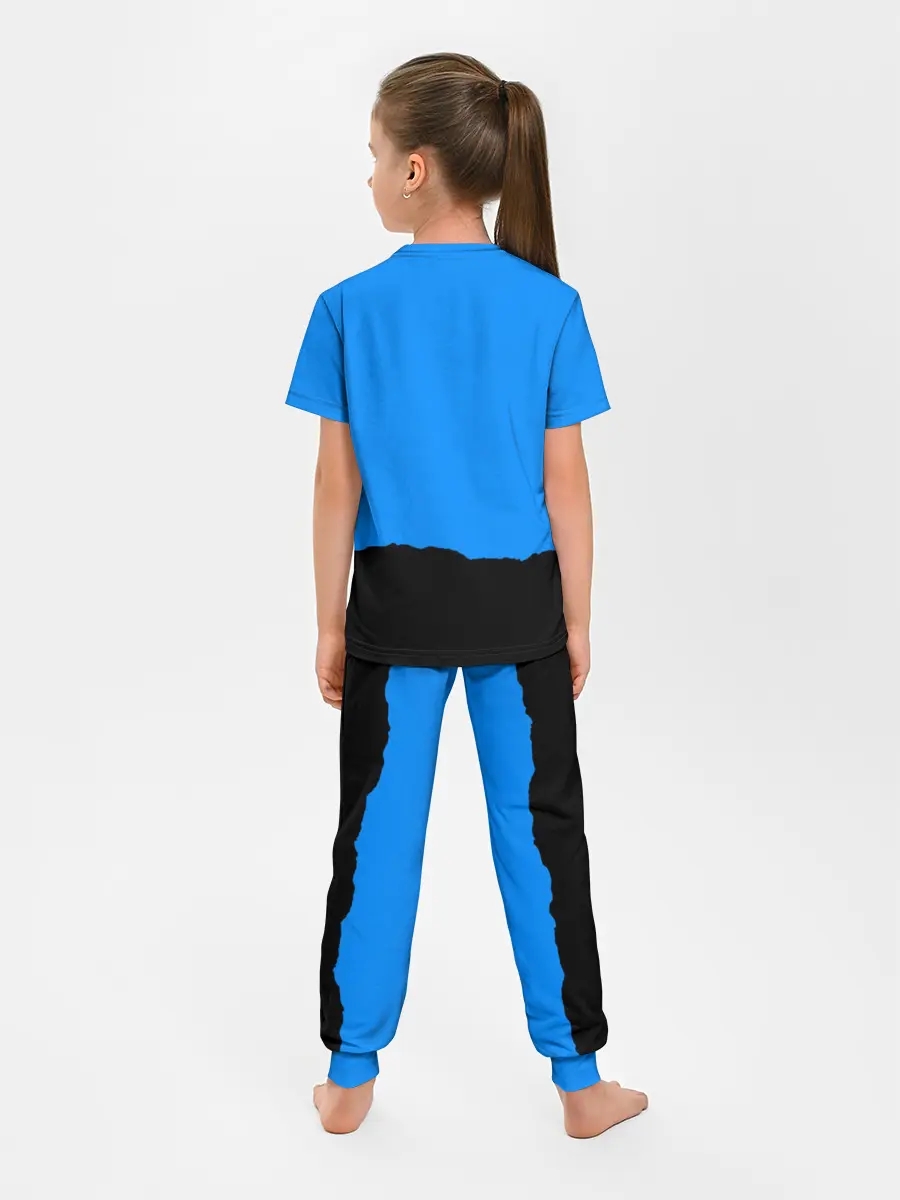 Детская пижама с брюками / TEAM FORTRESS 2 BLUE TEAM