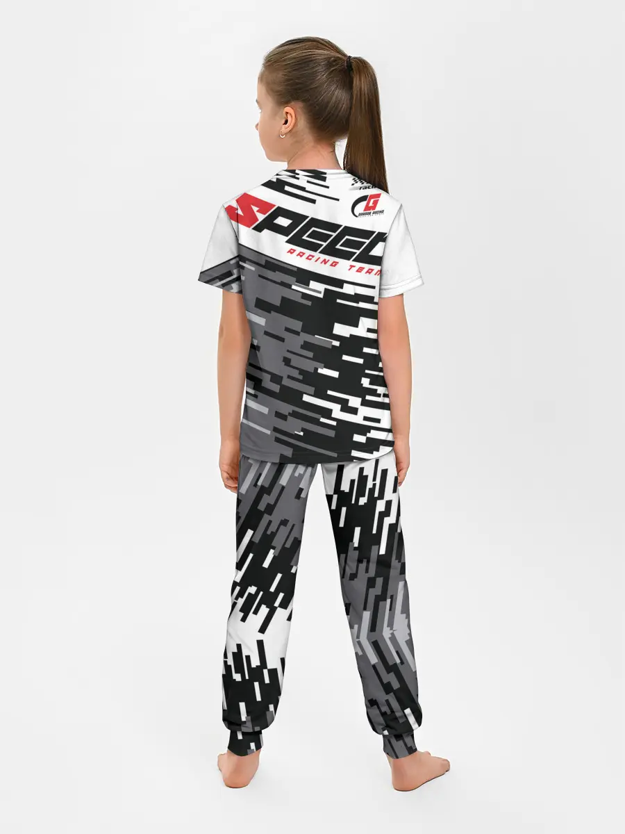 Детская пижама с брюками / Форма для мотокросса FOX