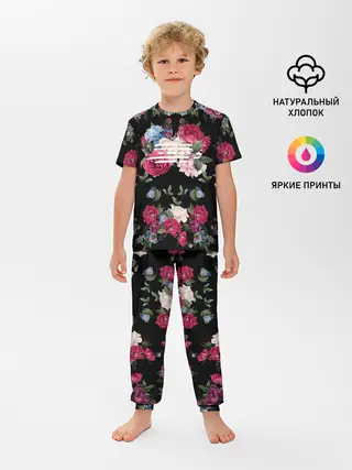 Детская пижама с брюками / Flower Road