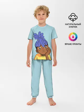 Детская пижама с брюками / xxxtentacion