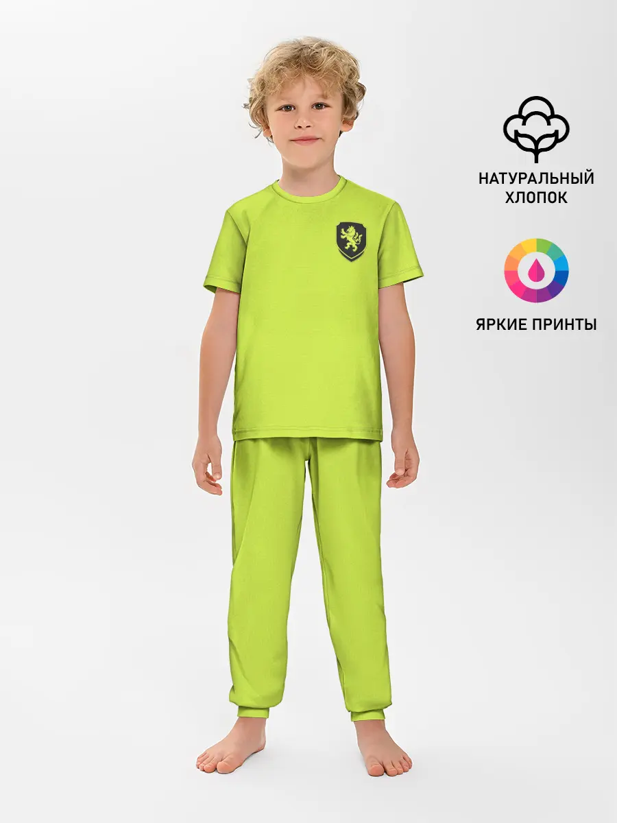 Детская пижама с брюками / Форма Чехия гостевая