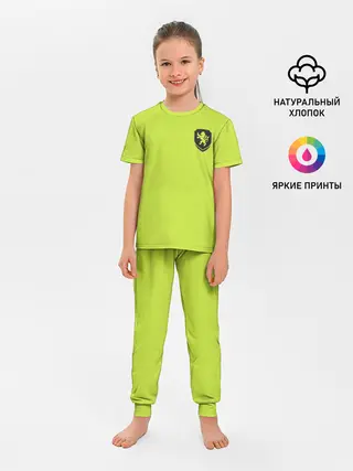 Детская пижама с брюками / Форма Чехия гостевая