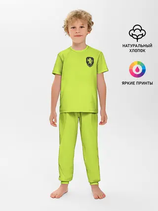 Детская пижама с брюками / Форма Чехия гостевая