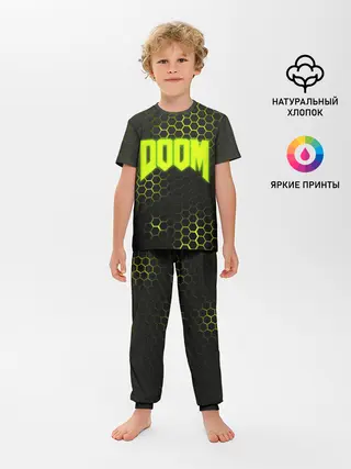 Детская пижама с брюками / DOOM