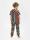 Детская пижама с брюками / Абстрактный полосатый узор