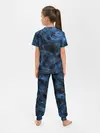 Детская пижама с брюками / Синяя паутина