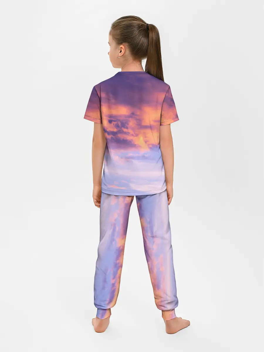 Детская пижама с брюками / В небе