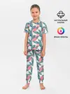 Детская пижама с брюками / Ретро арт