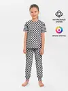 Детская пижама с брюками / Checkerboard