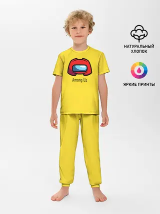 Детская пижама с брюками / Among Us|LoGo