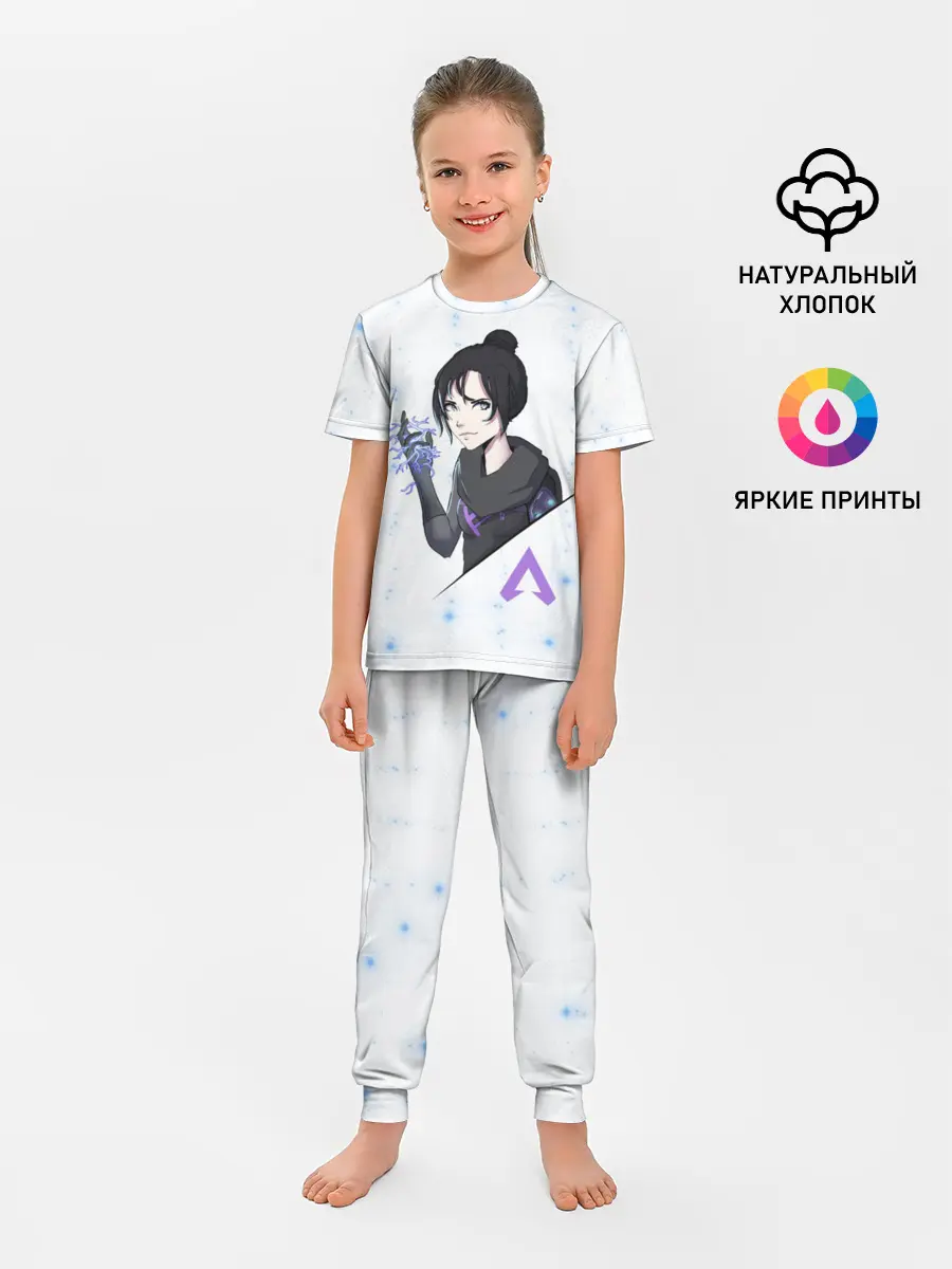 Детская пижама с брюками / Apex Legends - Wraith