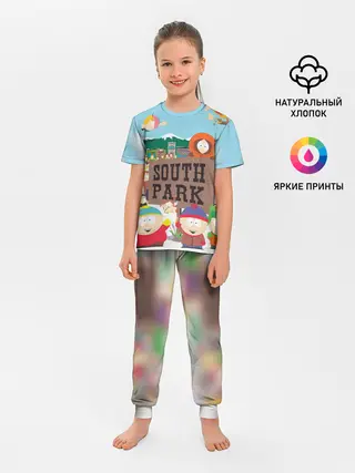 Детская пижама с брюками / ЮЖНЫЙ ПАРК