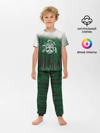 Детская пижама с брюками / ВАНАХЕЙМ | РУНЫ | RUNES