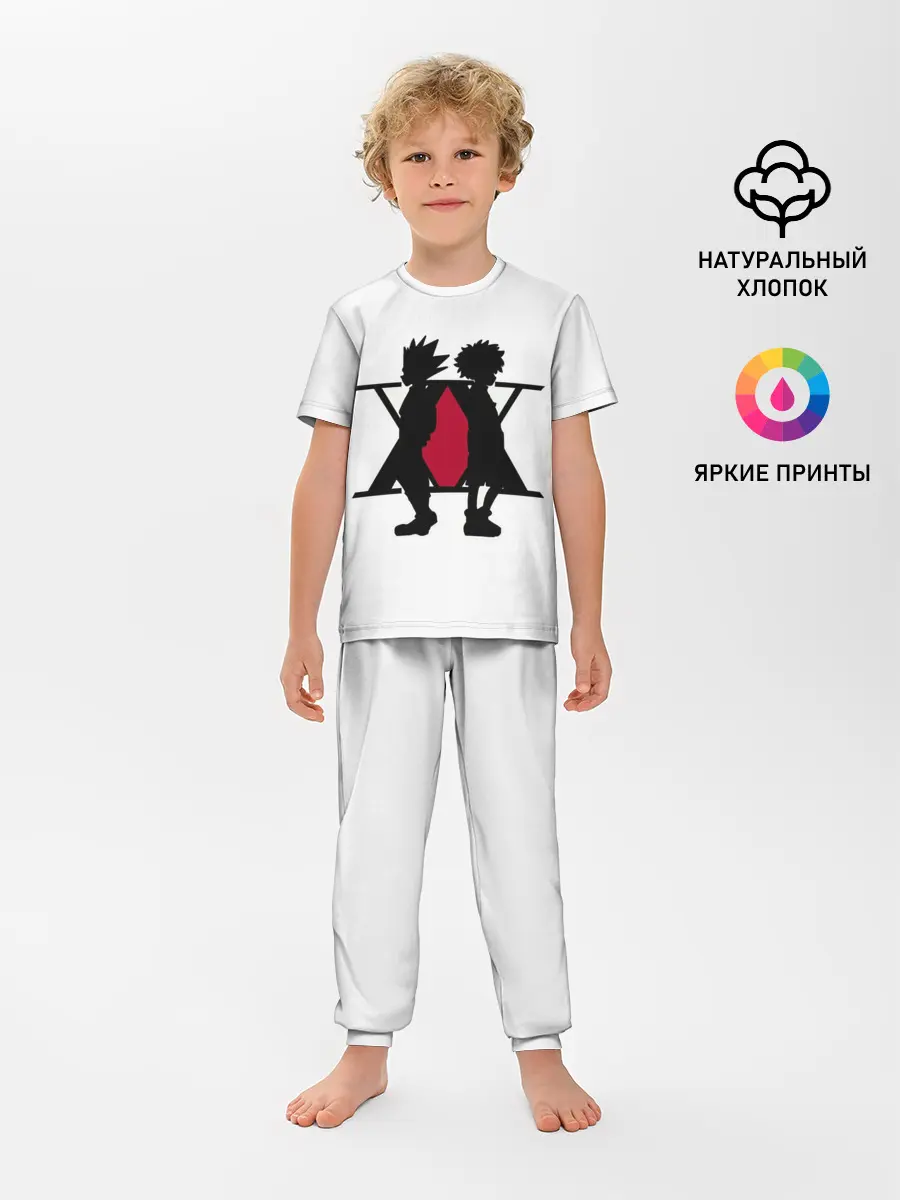 Детская пижама с брюками / XX Гон Фрикс и Киллуа Золдик