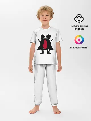 Детская пижама с брюками / XX Гон Фрикс и Киллуа Золдик