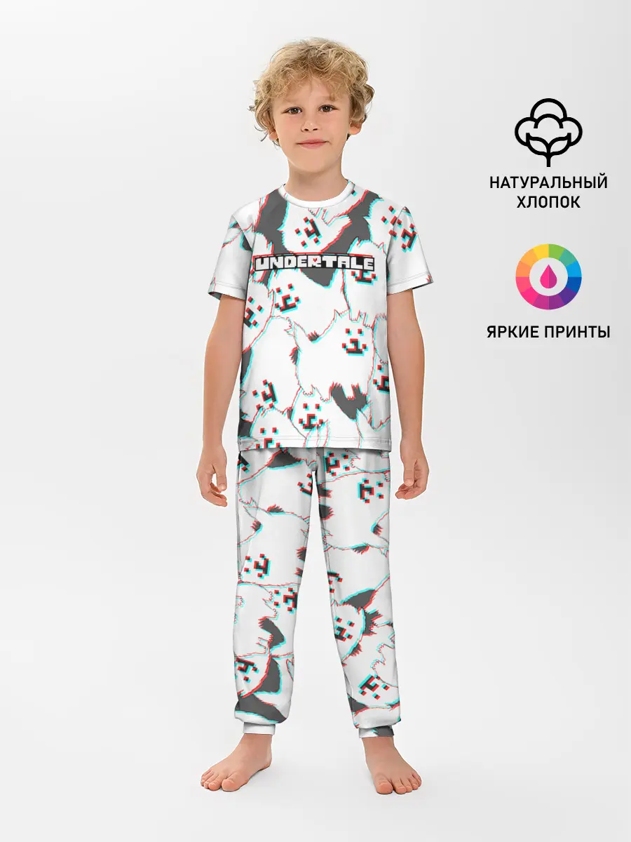 Детская пижама с брюками / Undertale