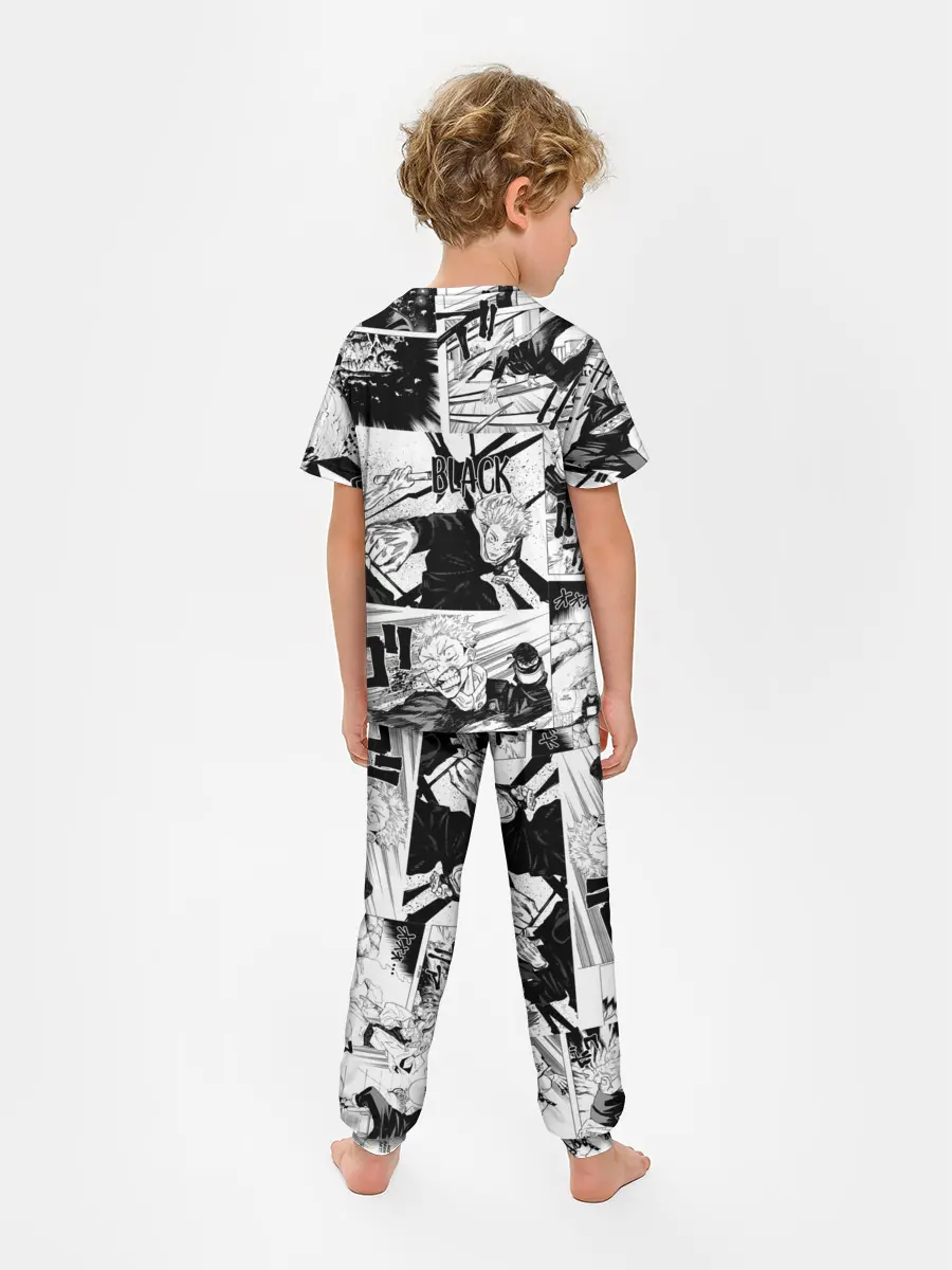 Детская пижама с брюками / Магическая битва манга