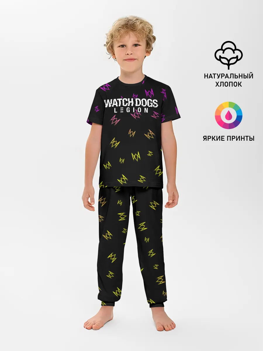 Детская пижама с брюками / WATCH DOGS LEGION / ВОТЧ ДОГС