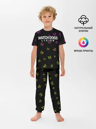 Детская пижама с брюками / WATCH DOGS LEGION / ВОТЧ ДОГС